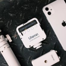 Ulanzi VL49 kis méretű LED lámpa beépített akkumulátorral, fehér (UL-2215)