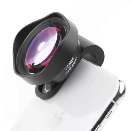 Ulanzi 75mm makro objektív telefonhoz, 10x nagyítás, univerzális (Ulanzi 1678)