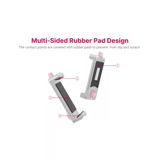 Ulanzi U-Pad III fém tablet tartó, állványra rögzíthető, arca swiss szabvány, vakupapucs adapterrel (UL-2597)