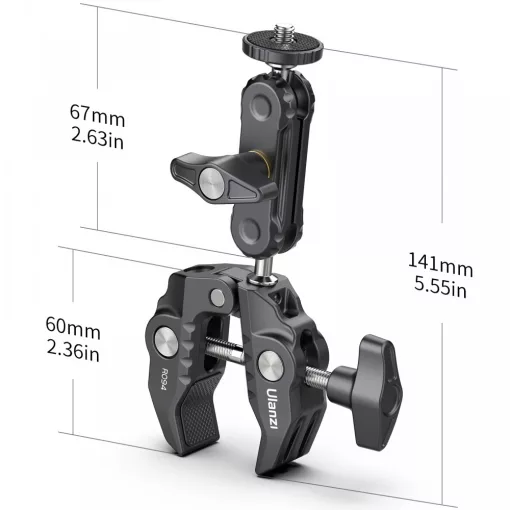 Ulanzi R094 multi-functional super clamp - 1/4" 3/8"