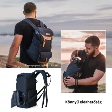 K&F Concept Beta Zip fotós hátizsák 17L, szövet, kék (KF-13-066V10)