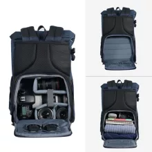 K&F Concept Beta Zip fotós hátizsák 17L, szövet, kék (KF-13-066V10)