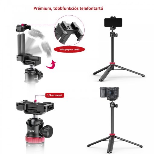 Ulanzi MT-44 Extendable Vlog Tripod