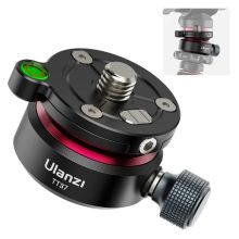 Ulanzi TT37 vízszintező mini állványfej, 3/8" és 1/4" (UL-T065GBB1)