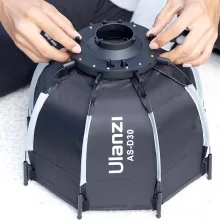 Ulanzi AS D30 Oktobox 30cm, méhsejtráccsal (Mini Bowens - L083GBB1)