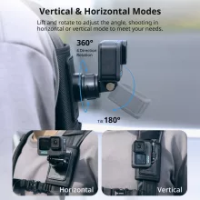 Ulanzi CO62 Go-Quick II hátizsák pántra, övre telefon és Gopro tartó adapter (UL-C064GBB1)