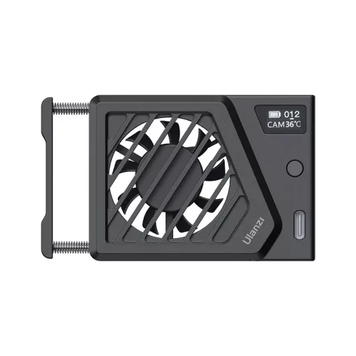 Ulanzi CA25-B, C072GBB2, kamera hűtő ventilátor, fekete, Sony/Canon/Fuji/Nikon (UL-C072GBB2)