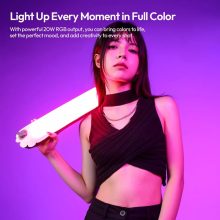 Ulanzi UA20C, 20W, felfújható Led cső, cseppálló, RGB, 1800-10000K, 12 effekt, 2500mAh, 12x90cm (UL-L234)