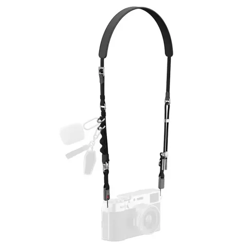 Ulanzi YF01 Y-Flex Strap, nyakpánt, csuklópánt, beépített USB-C kábel, fekete (UL-C092)