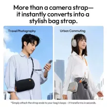 Ulanzi YF01 Y-Flex Strap, nyakpánt, csuklópánt, beépített USB-C kábel, narancs (UL-C093)