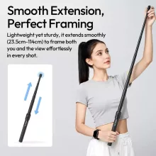 Ulanzi VL04 selfie bot, monopod, hátizsák pántra, övre rögízthető, GoPro tartó adapterrel (UL-S026)