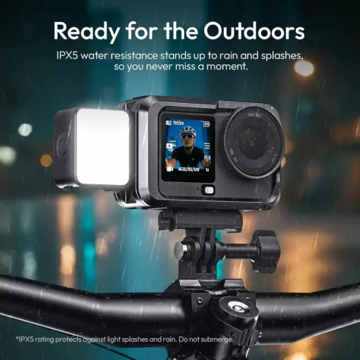 Ulanzi LM24 Action Quick Release Mini Fill Light II, LED lámpa, DJI Action 6/Nano (UL-L298)