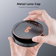K&F Concept NANO-X series, MCUV + CPL szűrő, vízlepergető, karcálló, fém objektívsapka + tok, 62mm (KF-1662)