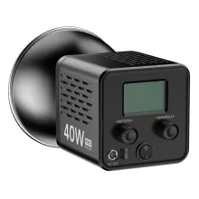 Ulanzi L023, 40W PRO Bi-Color COB, hordozható LED, 2500-6500K, 13260Lux, 8 effekt, 3400mAh (UL-L023)