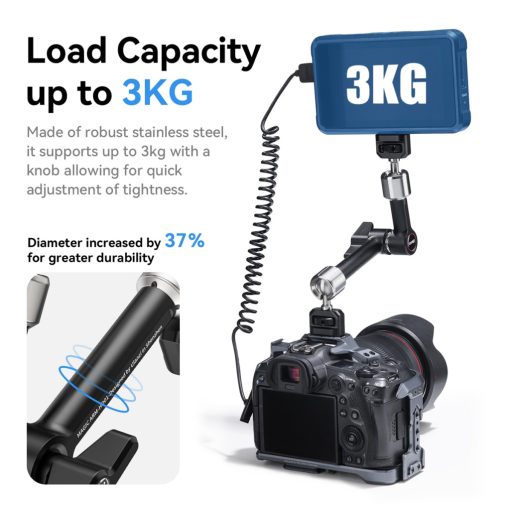 Ulanzi R011a super clamp, satu, rögzítőbilincs, HD01 10"-os magic arm (UL-T018)