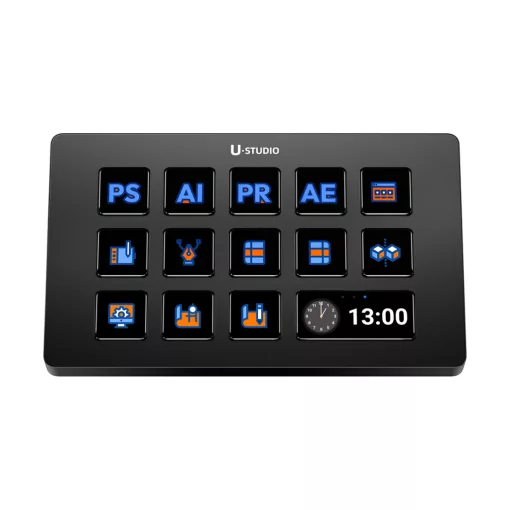 Ulanzi D200 Stream Deck Smart Keyboard multifunkciós makró, stream vezérlő, 13db programozható gomb (UL-A015)