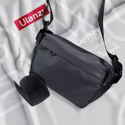 Ulanzi PB008 vlogging gear bag fotós rendszerező oldaltáska, 6L, vízálló, fekete (UL-3050A)
