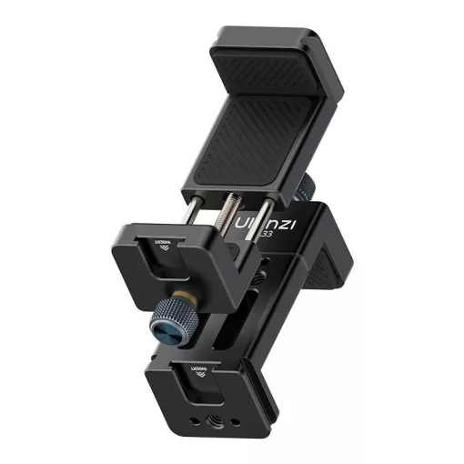 Ulanzi MA33 telefontartó adapter, arca swiss, 1db vakupapucs, 3db 1/4" csatlakozó, fém (UL-M022)