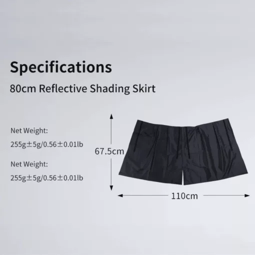 Ulanzi szoknya gömb softboxhoz/lanternhez, 80cm, 2db (UL-L109)