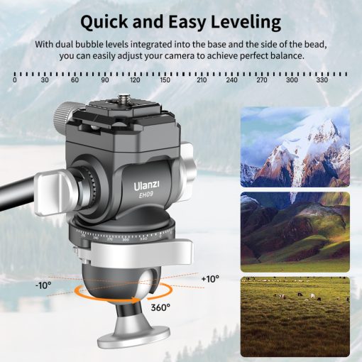 Ulanzi EH09 fordított gömbfej (UL-T091)