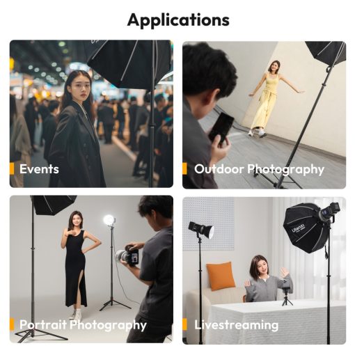 Ulanzi AT-02 állvány 200cm maximális magasság, 5kg teherbírás (UL-T083)