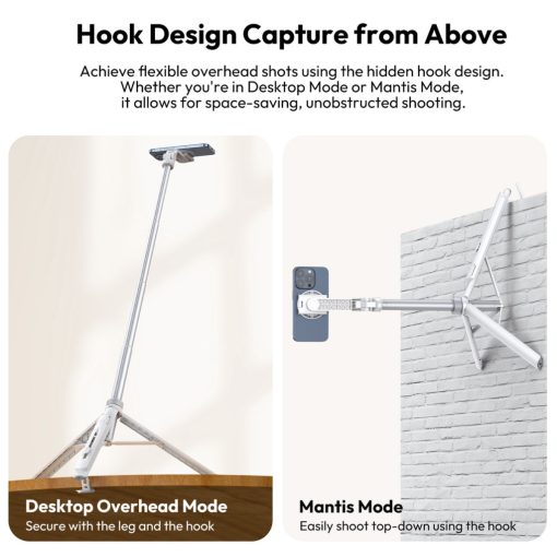 Ulanzi TT88 Overhead asztali mini állvány, Magsafe, bluetooth adapter (UL-T111)