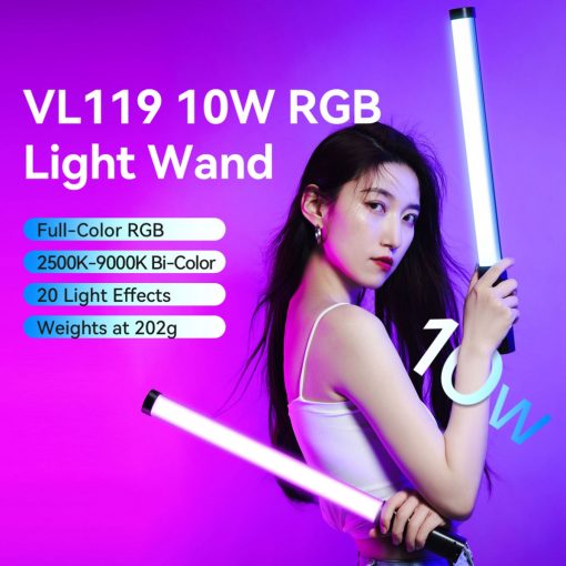 Ulanzi VL119 RGB V2 10W fénycső, kard (UL-L132)