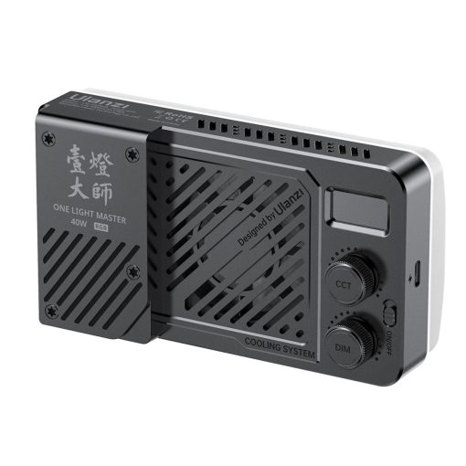 Ulanzi 40W rgb led lámpa, 14000lux, 37Wh, 2700K-6500K, 95CRI, 20 effekt, hűtőventillátor (UL-L130)