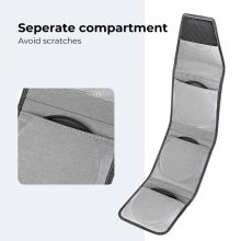 K&F Concept szűrőtartó tok, 3db szűrő számára, 67-82mm (KF-13-138)