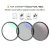   K&F Concept Professzionális szűrő szett + szűrőtartó tok - UV+CPL+ND4 - 43mm (KF01.1935V1)