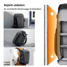 K&F Concept Alpha Air fotós hátizsák 25L, szürke (KF-13-128V3)