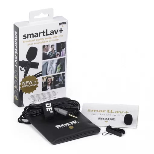 Rode Microphone - RØDE SmartLav+ Lavalier microphone for smartphones (SmartLav+)