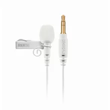 Rode Microphone - RØDE Lavalier GO Professional-grade Wearable Microphone, white (LAVGO-W)