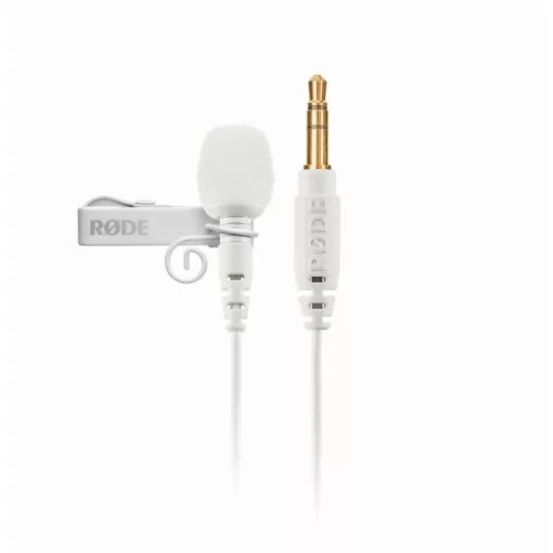 Rode Microphone - RØDE Lavalier GO Professional-grade Wearable Microphone, white (LAVGO-W)