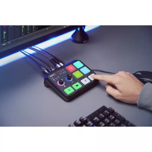 RODE STREAMER X INTEGRÁLT DESKTOP AUDIO INTERFÉSZ ÉS VIDEÓ CAPTURE KÁRTYA (Streamer x)