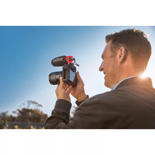 RODE VideoMicro II ULTRA KOMPAKT VIDEÓMIKROFON HELIX™ REZGÉSGTÁLÓ MIKROFONFOGÓVAL (VMicroII)