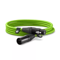 Rode XLR-3 Kábel Zöld - 3m - XLR3M-G