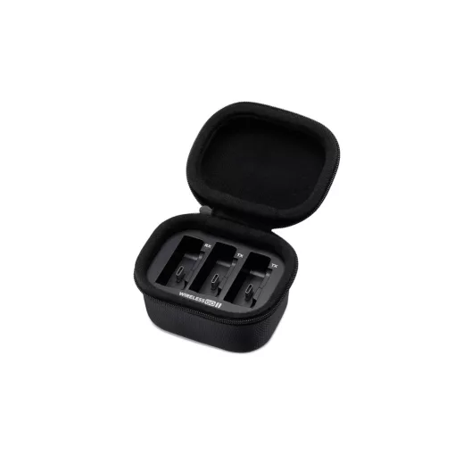 Rode Charge Case töltő tok és hordtáska Wireless GO II vezeték nélküli mikrofon rendszerhez (CHARGECASE)