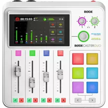 RODE RODECASTER FEHÉR DUO PODCAST ÉS AUDIO PRODUKCIÓS KEVERŐ (RC DUO-W)