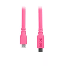 RODE SC19-P  USB-C - Lightning átalakító kábel, 1.5m, rózsaszín