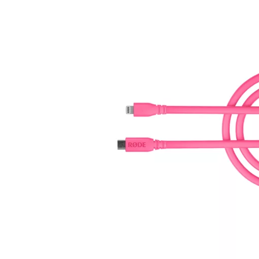 RODE SC19-P  USB-C - Lightning átalakító kábel, 1.5m, rózsaszín