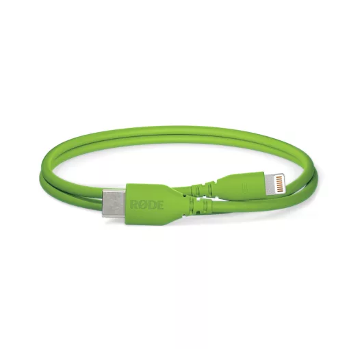 RODE SC21-G USB-C - Lightning átalakító kábel, 0.3m, zöld