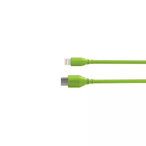 RODE SC21-G USB-C - Lightning átalakító kábel, 0.3m, zöld