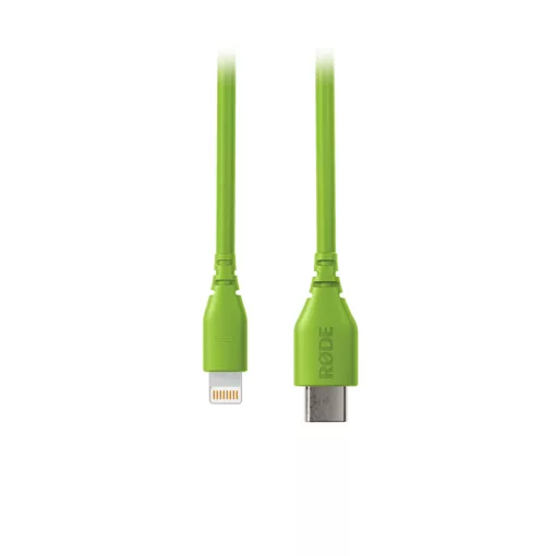 RODE SC21-G USB-C - Lightning átalakító kábel, 0.3m, zöld