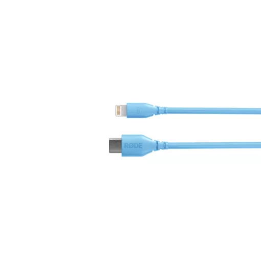 RODE SC21-B USB-C - Lightning átalakító kábel, 0.3m, kék