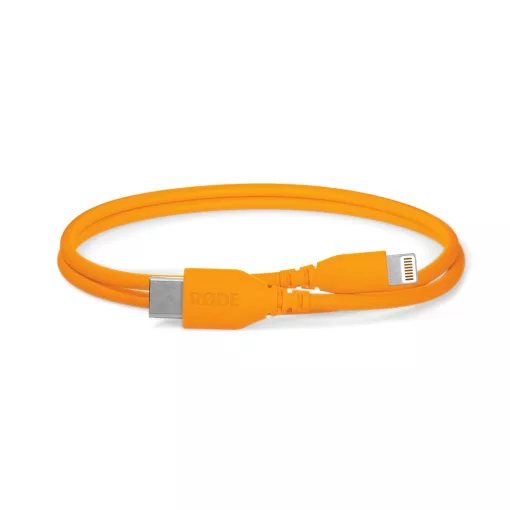 RODE SC21-O USB-C - Lightning átalakító kábel, 0.3m, narancssárga