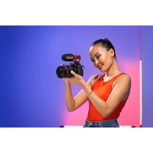 Rode VideoMic GO II kompakt video és USB mikrofon Helix felfüggesztéssel (VMGOIIH)