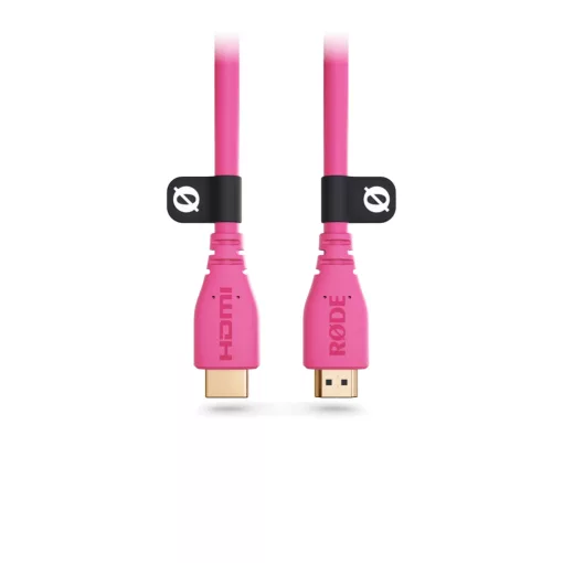 RODE HDMI Cable prémium HDMI kábel,  1.5m, rózsaszín