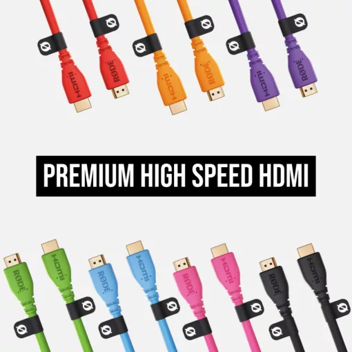RODE HDMI Cable prémium HDMI kábel, 3m, fekete