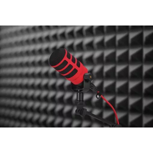 RODE WS14-R mikrofonszivacs PodMic és PodMic USB mikrofonokhoz, piros